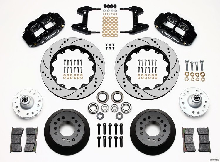 Forged Narrow Superlite 6R Big Brake Kit 1974-1980 Ford/Mercury Vehicles