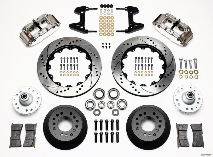 Forged Narrow Superlite 6R Big Brake Kit 1974-1980 Ford/Mercury Vehicles
