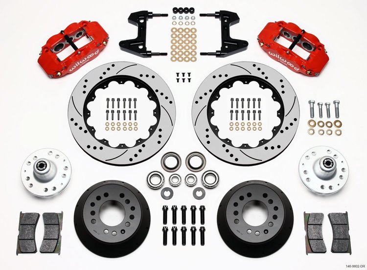 Forged Narrow Superlite 6R Big Brake Kit 1974-1980 Ford/Mercury Vehicles