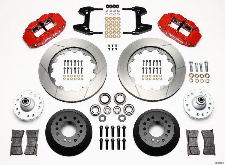 Forged Narrow Superlite 6R Big Brake Kit 1974-1980 Ford/Mercury Vehicles