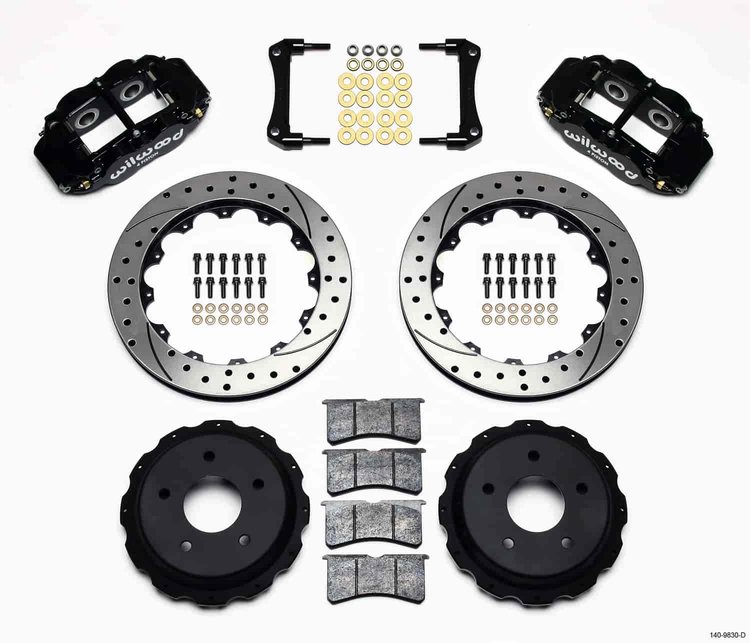 Forged Narrow Superlite 4R Big Brake Rear Brake Kit For OE Parking Brake