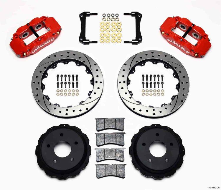 Forged Narrow Superlite 4R Big Brake Rear Brake Kit For OE Parking Brake