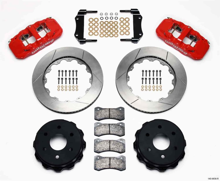 AERO4 Big Brake Rear Brake Kit for OE Parking Brake 2000-2007 GM Trucks