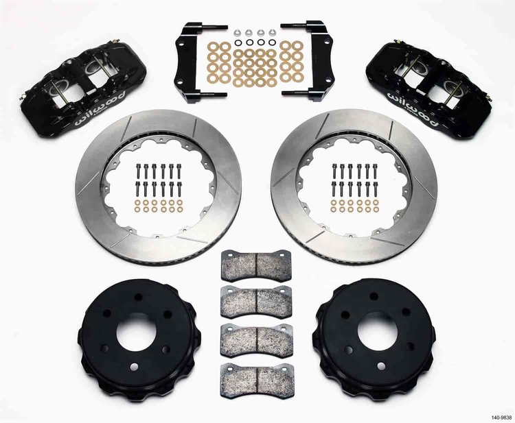 AERO4 Big Brake Rear Brake Kit for OE Parking Brake 2000-2007 GM Trucks