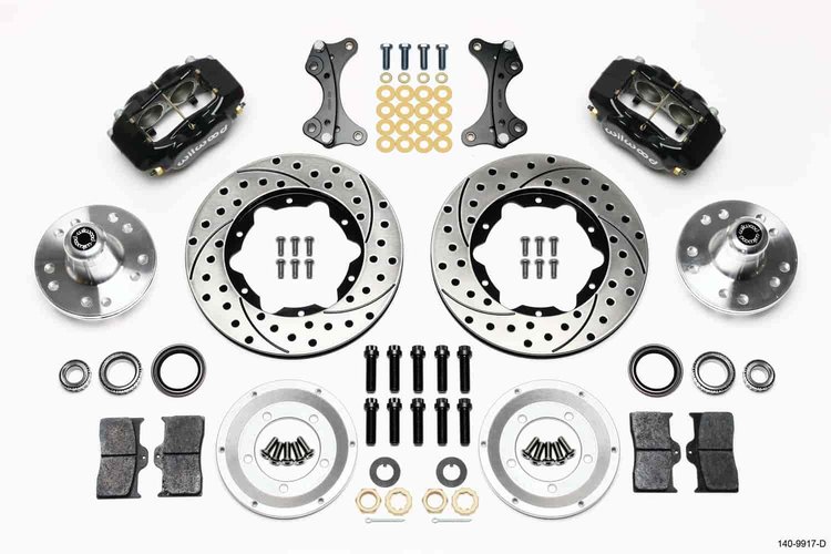 Forged Dynalite Pro Series Front Hub Kit Wilwood ProSpindle