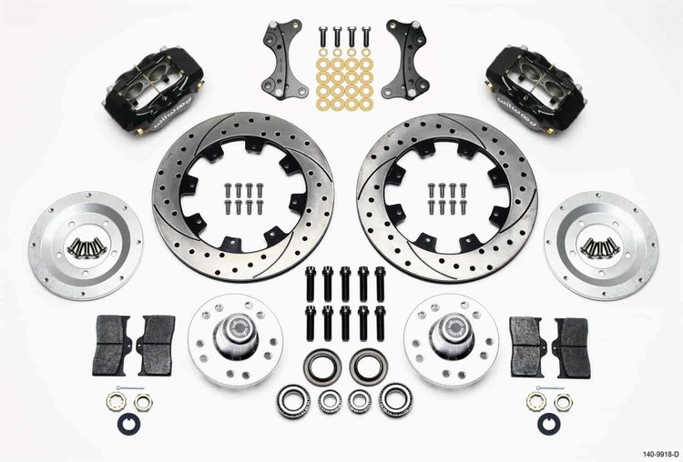 Forged Dynalite Front Brake Kit Wilwood ProSpindle (Not Included)