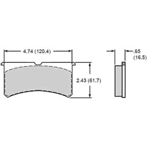 BP-10 Smart Pads Brake Pads Calipers: Wilwood Superlite 4 and 6 Piston