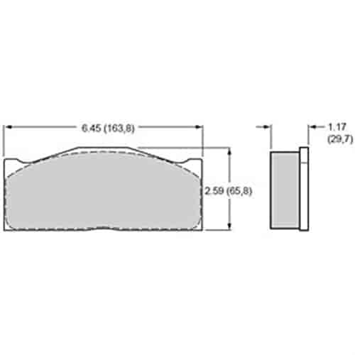 Polymatrix A Brake Pads Calipers: AP, Brembo