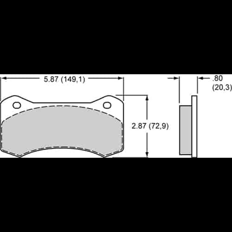 Polymatrix "B" Compound Pads AERO4/6R