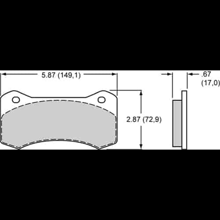 Polymatrix "B" Compound Pads AERO4/6