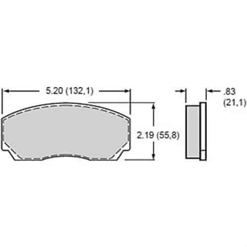 Polymatrix H Brake Pads Calipers: AP
