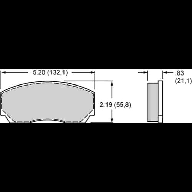 Polymatrix J Brake Pads