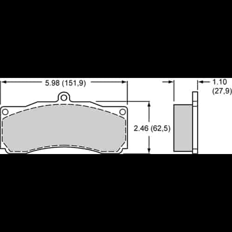 Polymatrix J Brake Pads