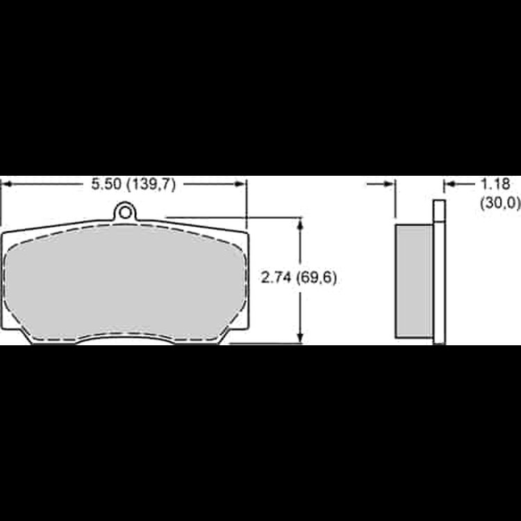 Polymatrix J Brake Pads
