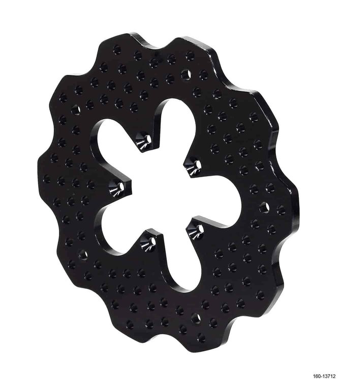 Aluminum Mini Sprint Scalloped Rotor 7.00'' Diameter