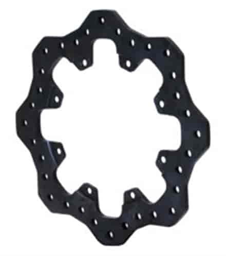 Drilled Steel Scalloped Rotor Diameter: 11.44''