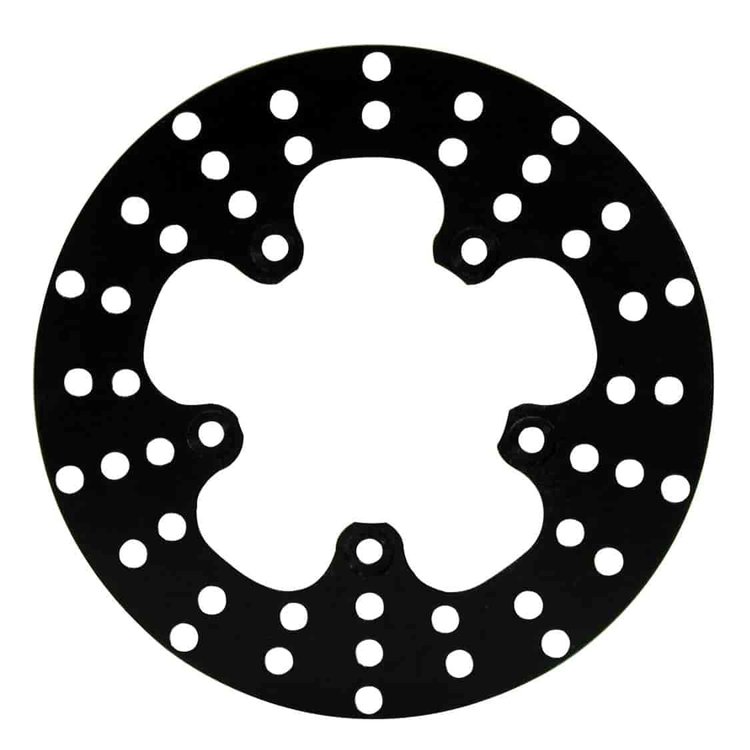 Drilled Steel Rotor Diameter: 10.00''