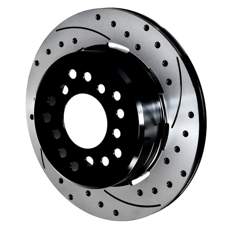 160-16452-BK SRP Drilled Performance Rotor and Hat
