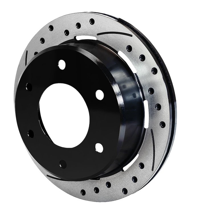 160-16622-BK SRP Drilled Performance Rotor and Hat