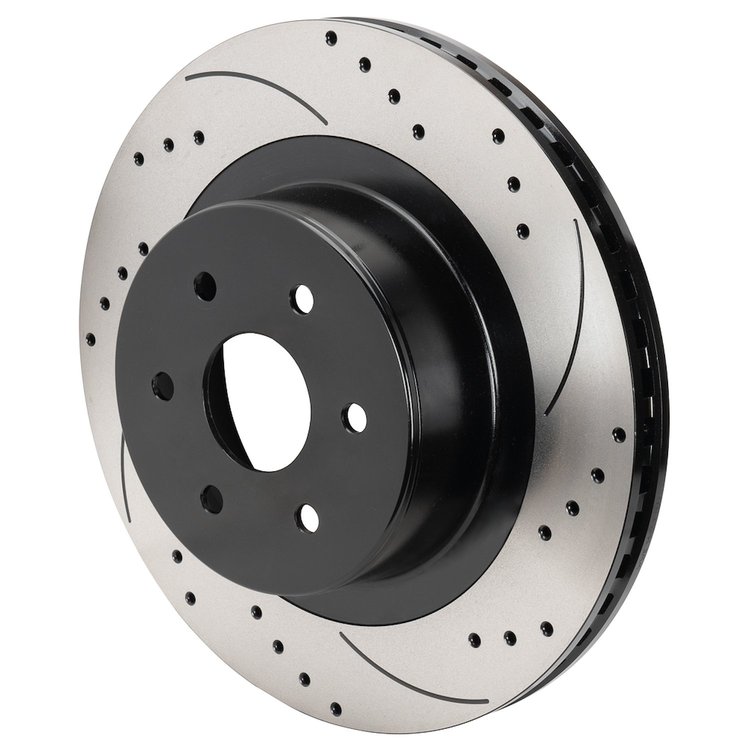 160-16663-BK SRP Drilled Performance Rotor and Hat
