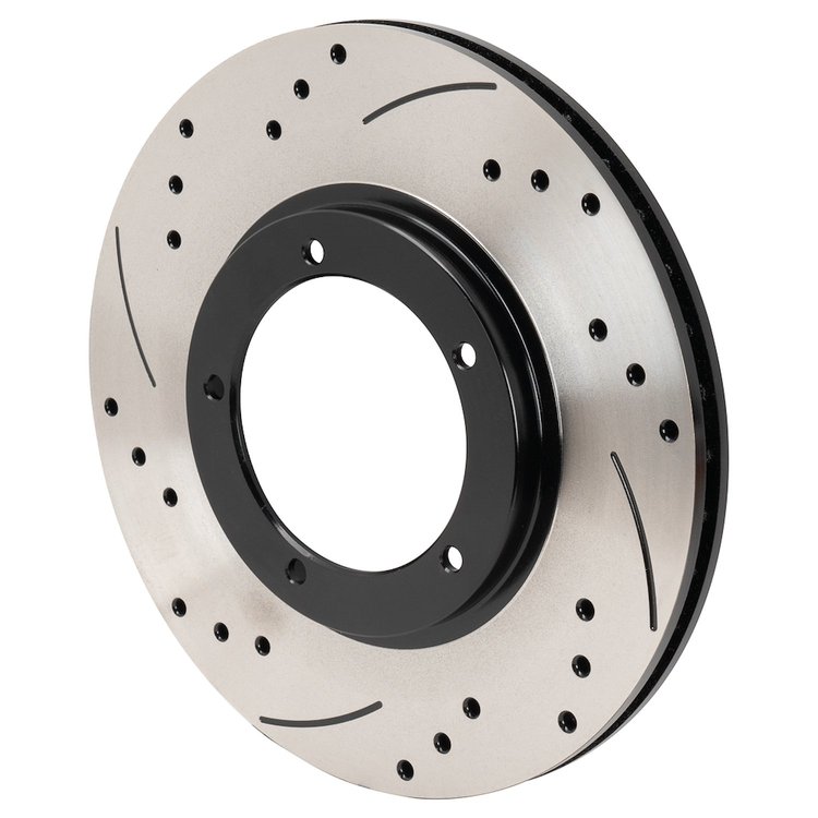 160-16694-BK SRP Drilled Performance Rotor and Hat