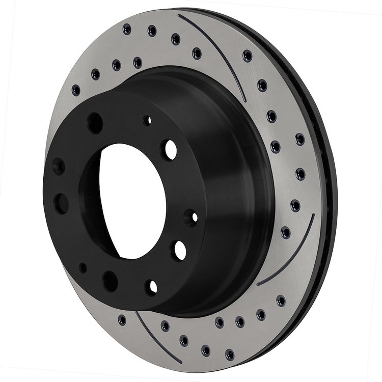 160-16696-BK SRP Drilled Performance Rotor and Hat