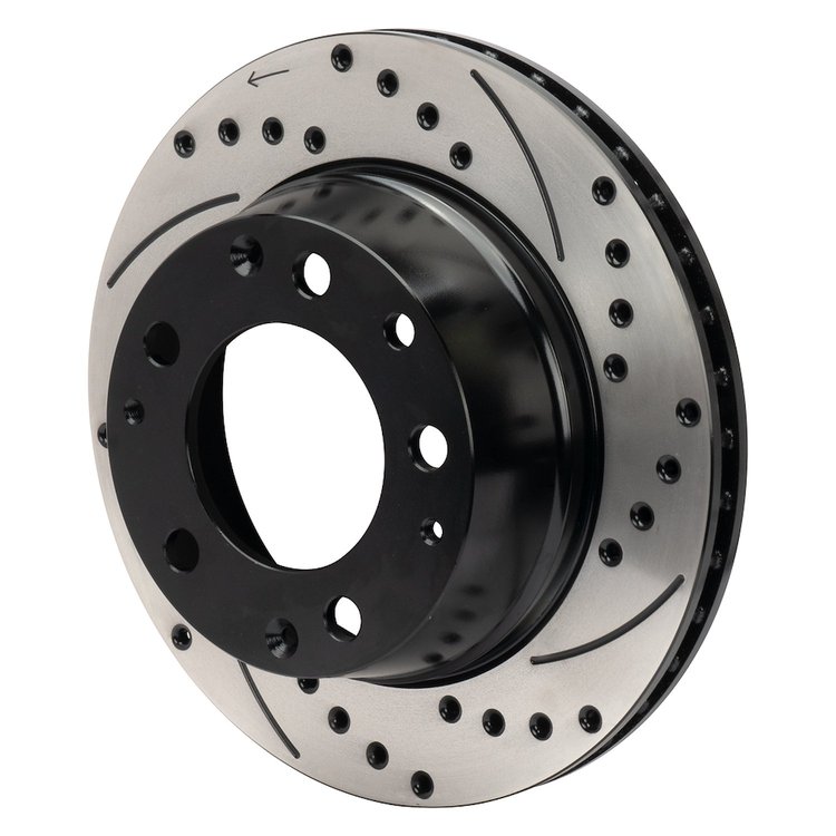 160-16699-BK SRP Drilled Performance Rotor and Hat