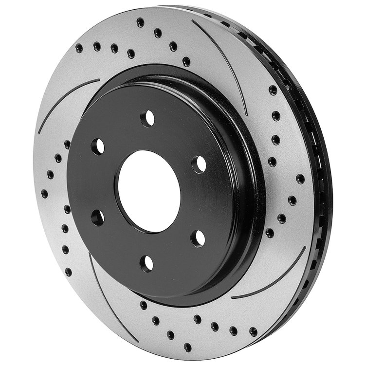 160-16717-BK SRP Drilled Performance Rotor and Hat