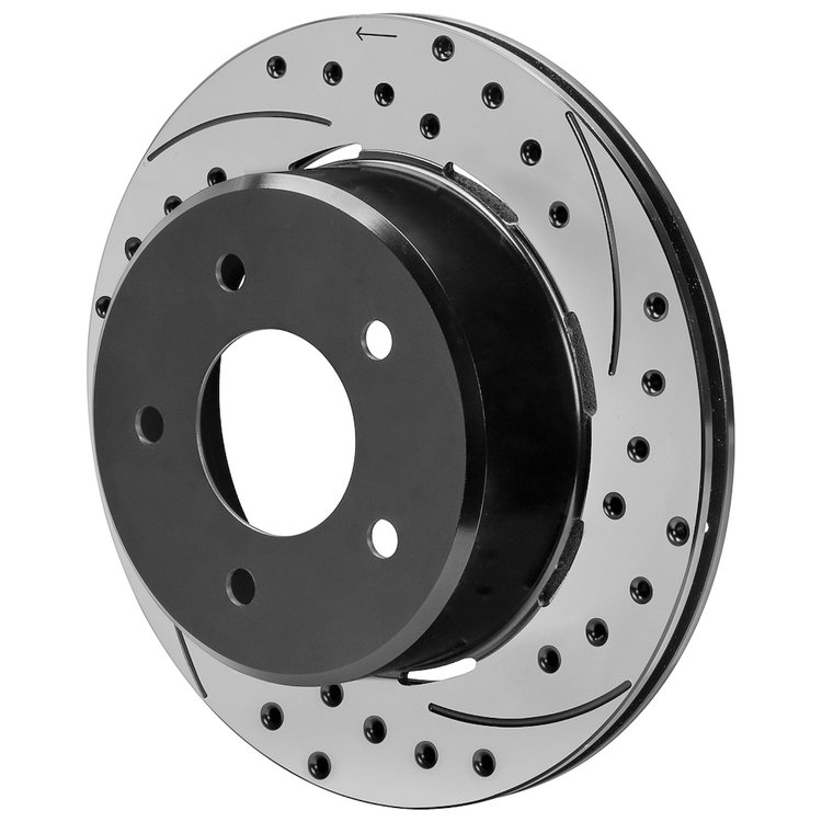 160-17533-BK SRP Drilled Performance Rotor and Hat