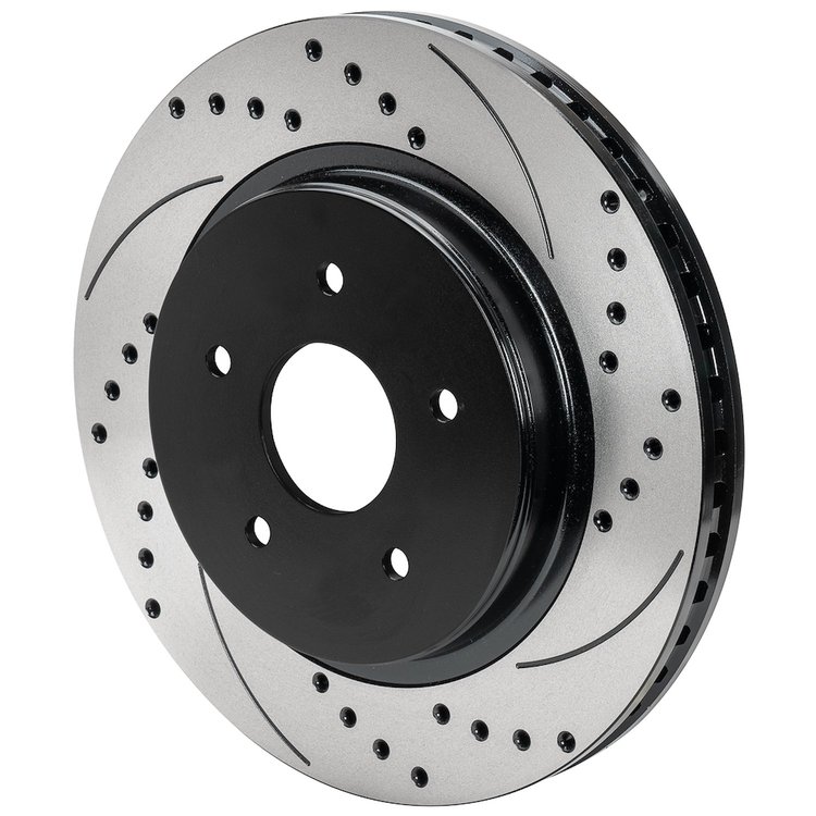 160-17588-BK SRP Drilled Performance Rotor and Hat