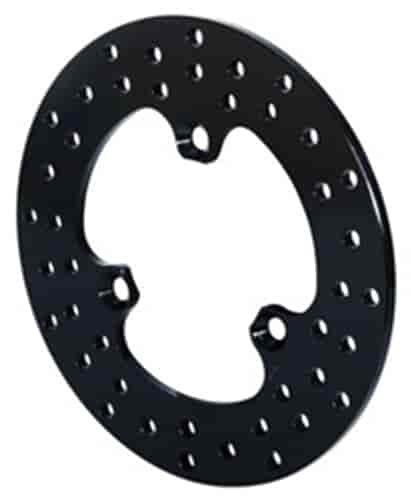 Drilled Steel Rotor Diameter: 10.95''