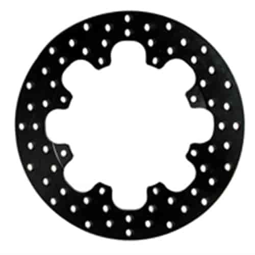 Drilled Steel Rotor Diameter: 11.75''