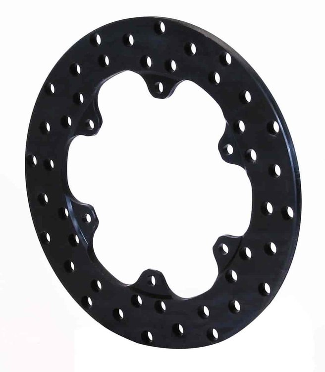 Drilled Steel Rotor Diameter: 10.75''