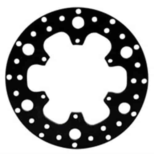 Drilled Steel Rotor Diameter: 10.50''