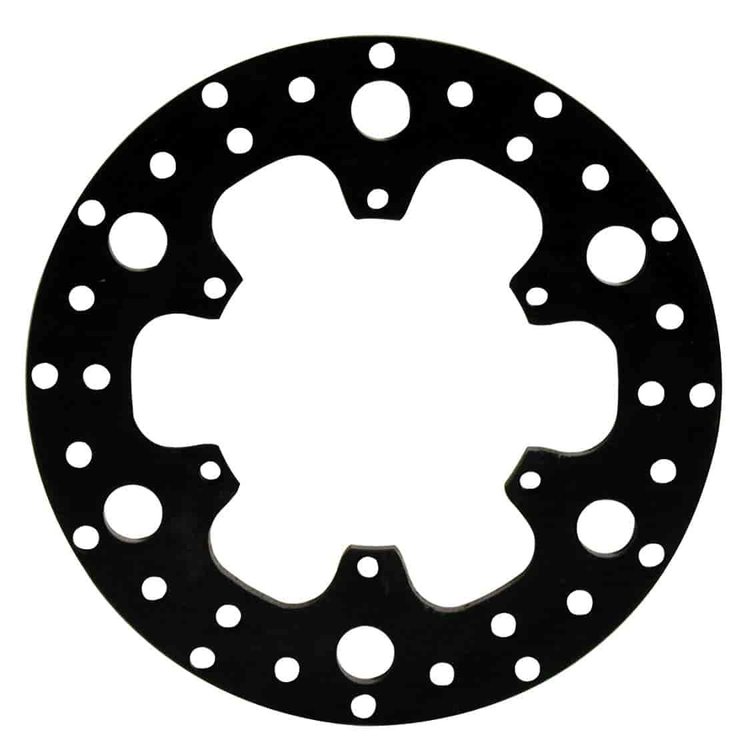 Drilled Steel Rotor Diameter: 10.25''