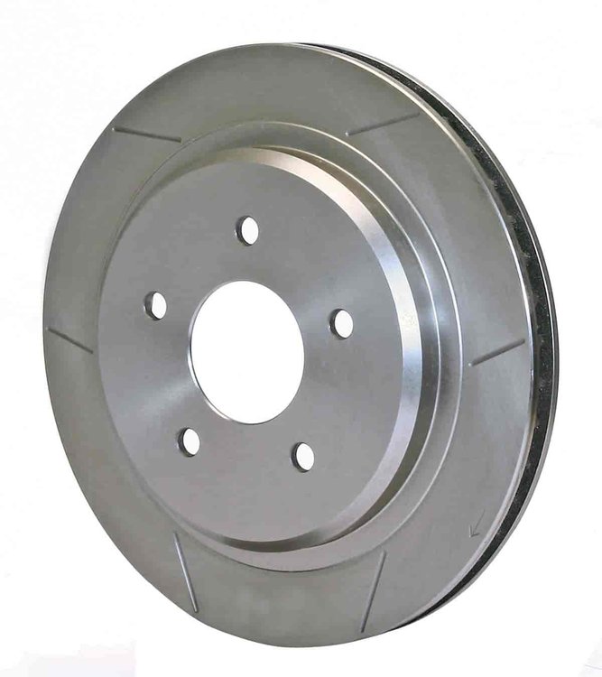 GT Vented Rotor & Hat - RH Wheel Bolt Circle: 5 x 4.75"