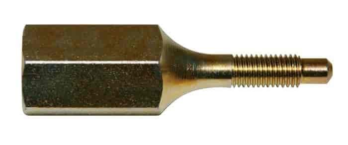 Gauge Adapter Fitting 1/8"-27 NPT to 1/4"-28