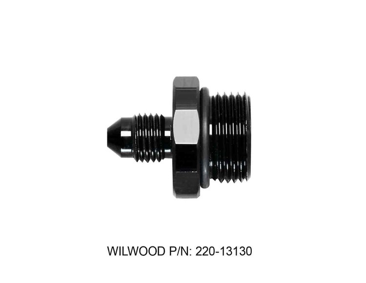 Master Cylinder Adapter Fitting -3 Male to 11/16''-20