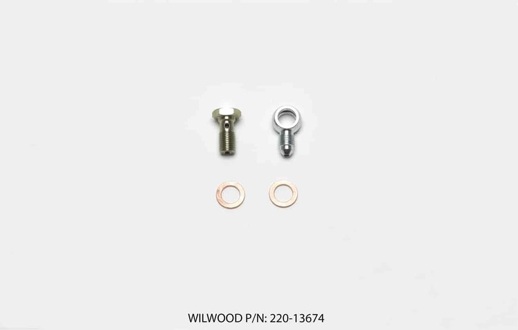 Master Cylinder Banjo Fitting -3AN Male Fitting