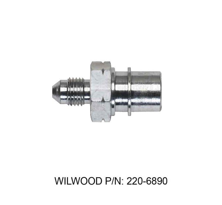 Chassis Adapter Fitting -3AN Male to M10 x 1.00 BF