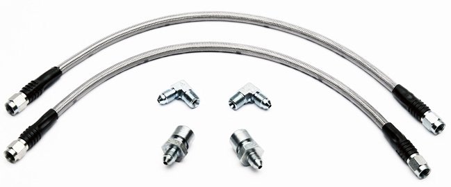 Brake Flexline Kit for GM 1500, 2500 Truck (Rear w/13 in. Rotor) 10 in. Length
