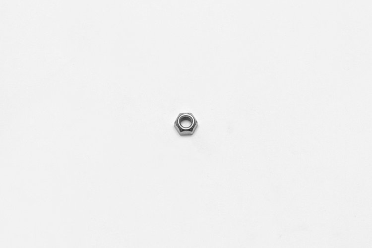 NUT 5/16-24 HEX LOCKING TOP-CRIMP CLEAR
