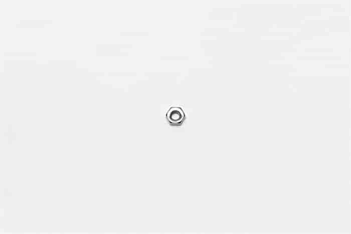 NUT 1/4-20 HEX JAMB CHROME
