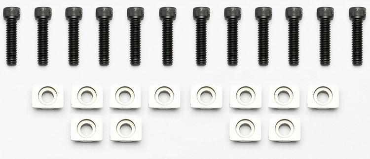 Dynamic Front Rotor Bolt Kit 1/4 in.-20 Thread x 1 in. Length [Hex Head]