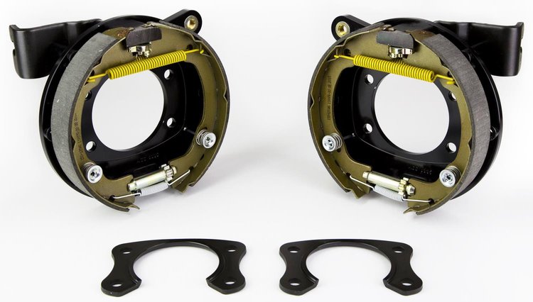 Disc/Drum Bracket Kit (FDL-LP Calipers) 12-Bolt Chevy, 3/8 in.-24 Thread
