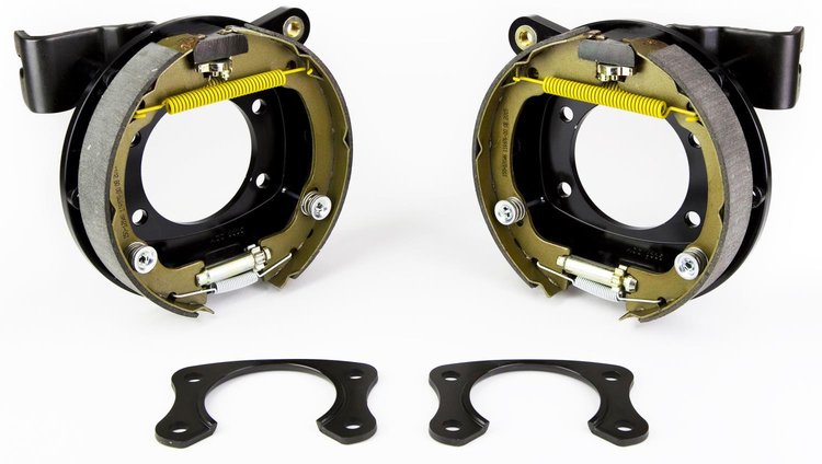 Disc/Drum Bracket Kit (FDL-LP Calipers) 12-Bolt Chevy, 3/8 in.-24 Thread