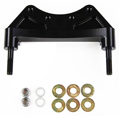 Front Radial-Mount Bracket Kit for FNSL6R 6-Piston Caliper Fits 1965-1969 Ford Mustang V8 Drum