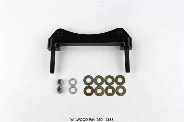 BRACKET KIT CALIPER AERO MUSTANG 05-UP