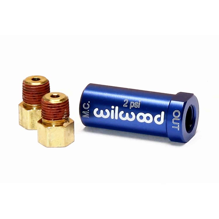 Residual Brake Pressure Valve 2 psi