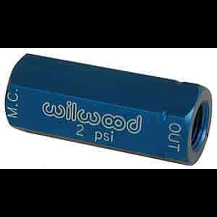 Residual Brake Pressure Valve 2 psi